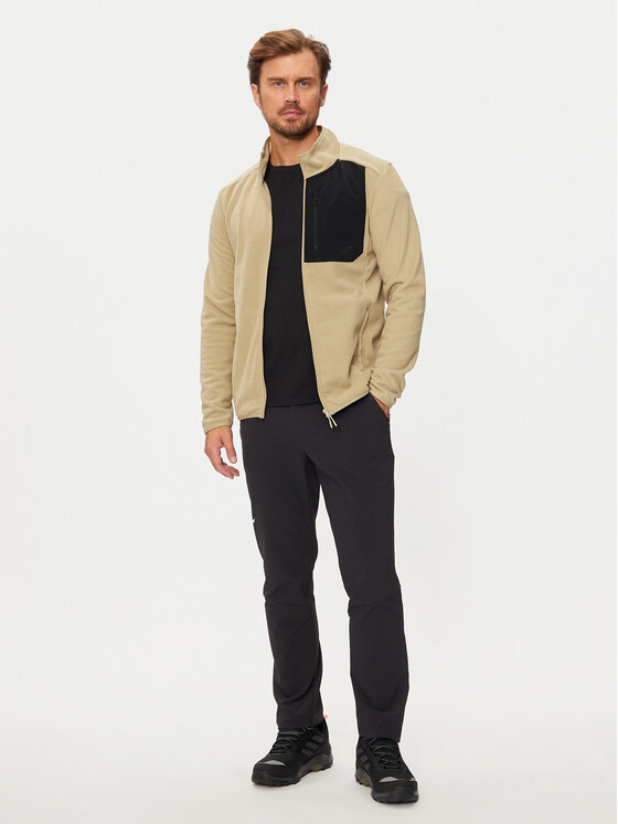 4F 4F Fliis 4FWAW24TFLEM250 Roheline Regular Fit
