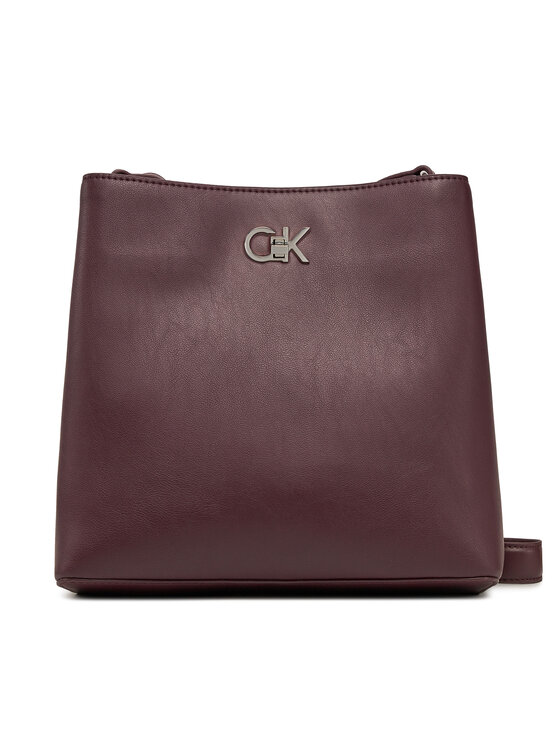 Geantă Calvin Klein K60K612803 Vișiniu