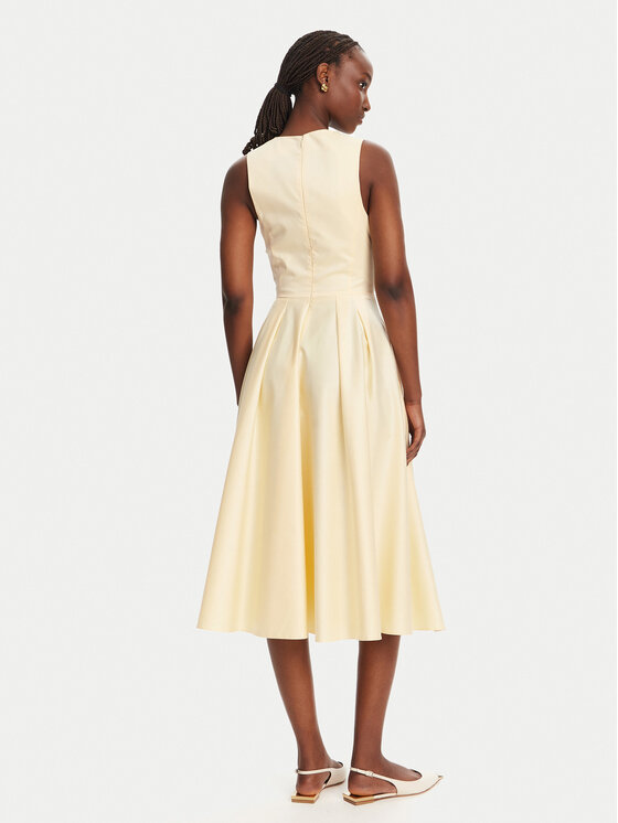 Elisabetta Franchi Elisabetta Franchi Sukienka koktajlowa ABT5252E2 DC7 Żółty Regular Fit
