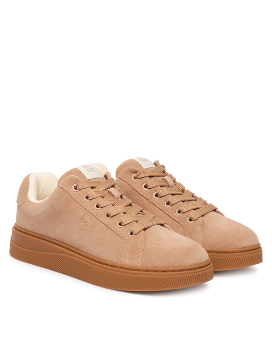 HUGO HUGO Sneakersy Lyzz 50557844 Écru