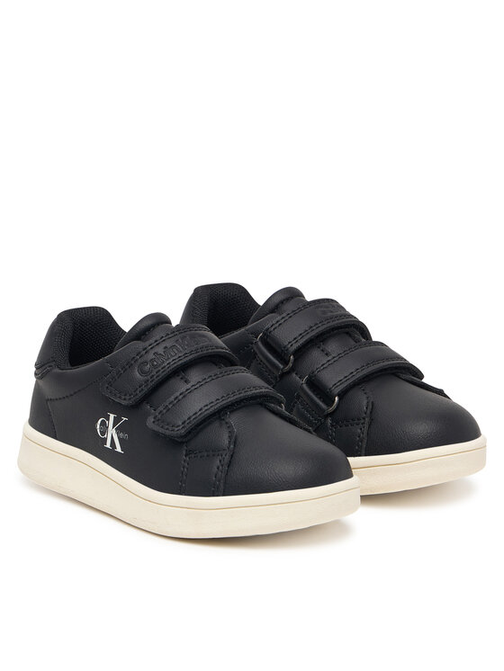 Calvin Klein Calvin Klein Superge Low Cut Velcro Sneaker V1X9-83440-1355 M Črna