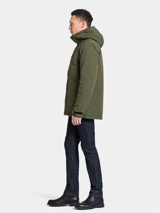 Didriksons Didriksons Зимно яке Stefan Usx Jkt 505041 Зелен Regular Fit