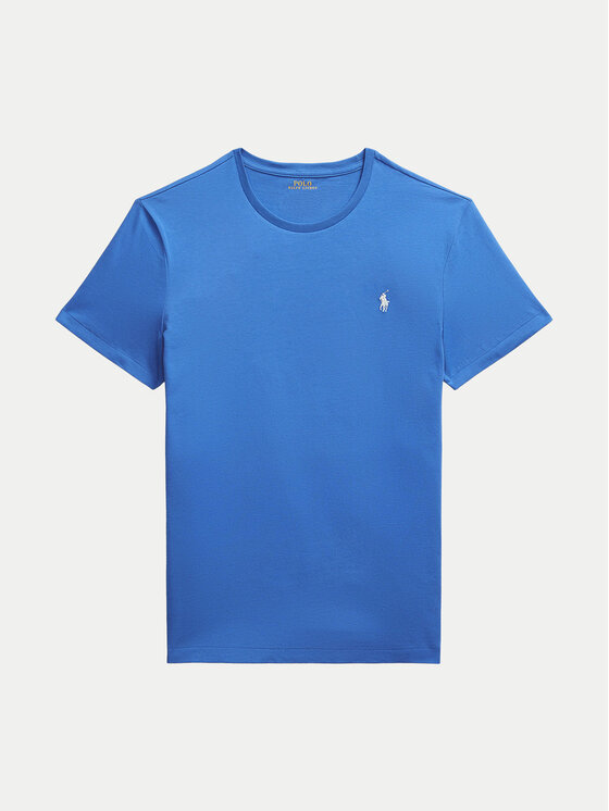 Polo Ralph Lauren Polo Ralph Lauren Majica 710671438411 Modra Slim Fit
