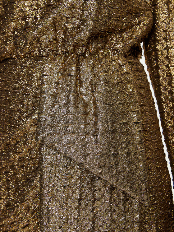 LOLA CASADEMUNT LOLA CASADEMUNT Cocktail obleka MF2416006 Zlata Regular Fit