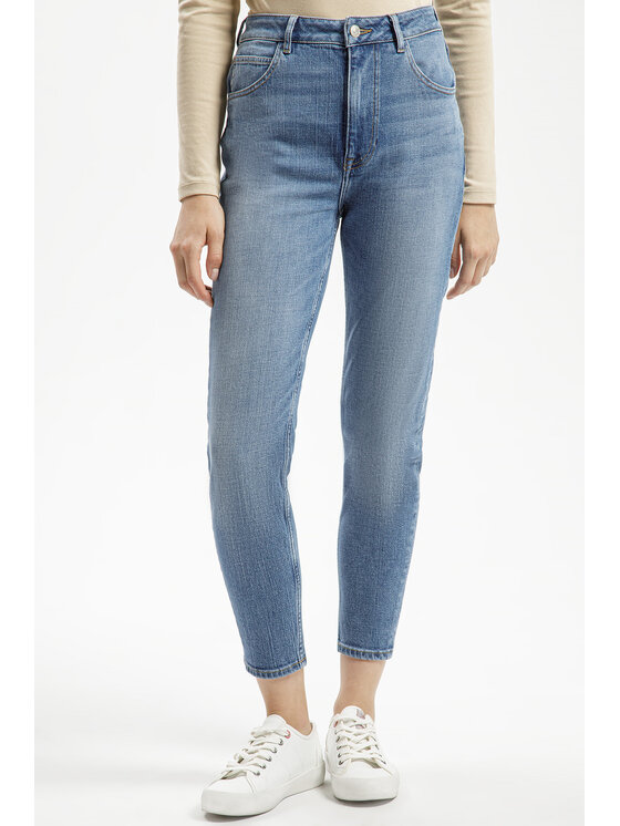 Jeansy Cross Jeans, Rozmiar 33/30, Niebieskie, N 432-086