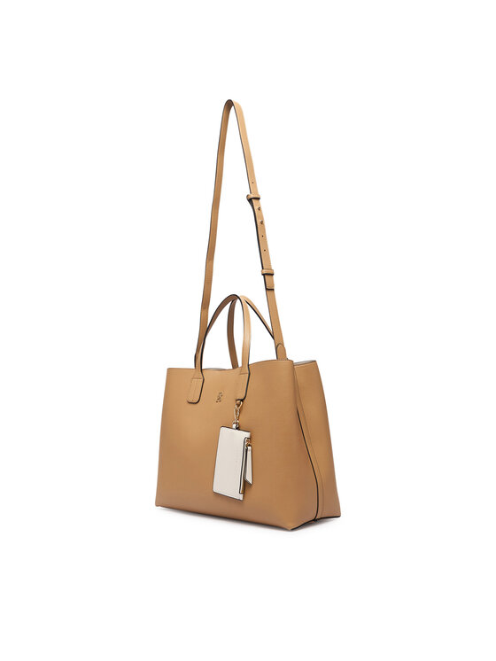 Tommy Hilfiger Tommy Hilfiger Τσάντα Th Icon Satchel AW0AW18723 Χακί