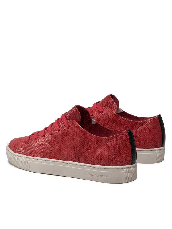 Crime London Crime London Sneakers Low Cut 25297PP1.70 Rot