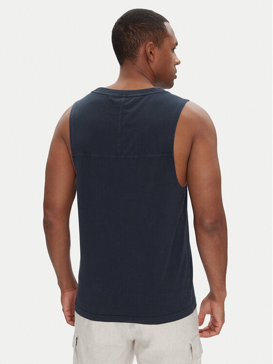 BOSS BOSS Tank top 50536739 Granatowy Regular Fit