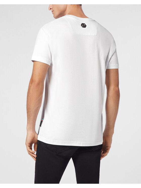 PHILIPP PLEIN PHILIPP PLEIN T-Shirt 14693 Bílá Regular Fit