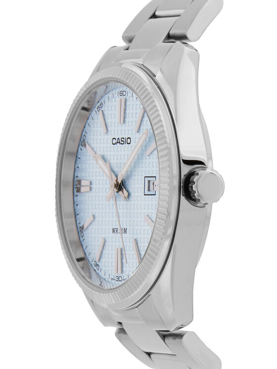 Casio Casio Zegarek MTP-1302PE-2AVEF Srebrny