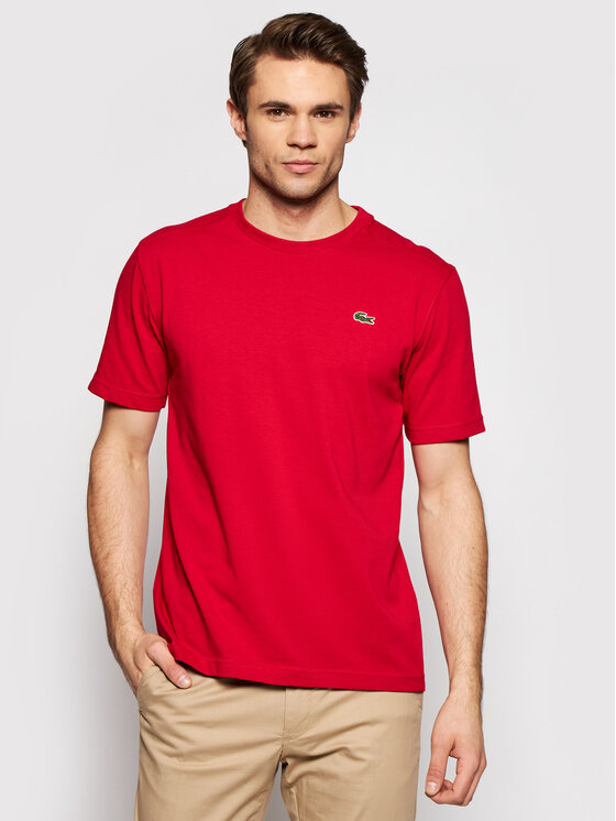 Lacoste Lacoste Majica TH7618 Rdeča Regular Fit