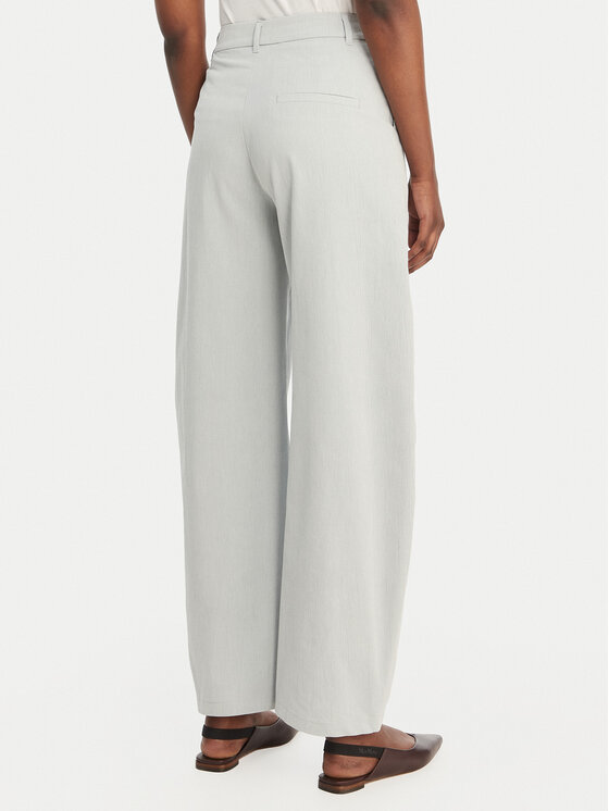 Eleh Eleh Hlače iz tkanine SS260146 Svetlo modra Regular Fit