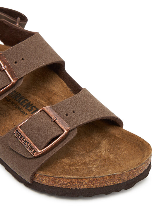 Birkenstock Birkenstock Sandály Milano As Kids 1029474 S Hnědá