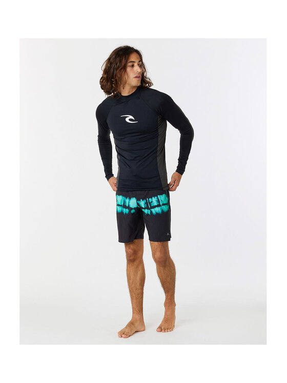 Rip Curl Rip Curl Koszulka do pływania Waves Upf Perf L/S Czarny