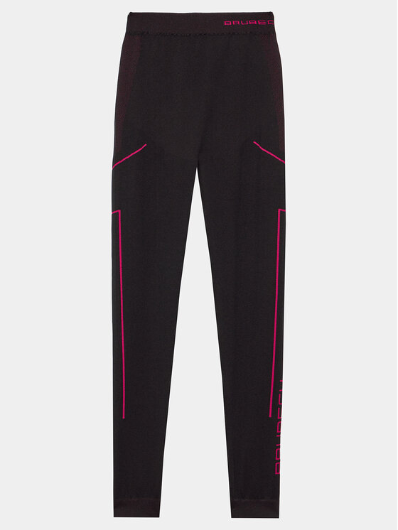 Brubeck Brubeck Bielizna termoaktywna dolna LE1354J Czarny Slim Fit