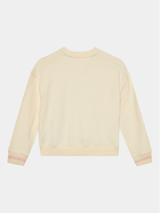 Tommy Hilfiger Tommy Hilfiger Džemperis Monotype KG0KG07722 D Smėlio Relaxed Fit