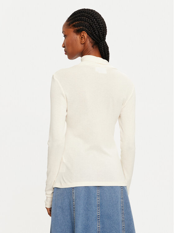 Vila Vila Rolák Jolini 14102279 Écru Slim Fit