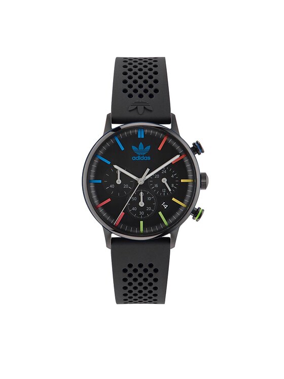 adidas Originals Pulkstenis Code One Chrono Watch AOSY23021 Melns