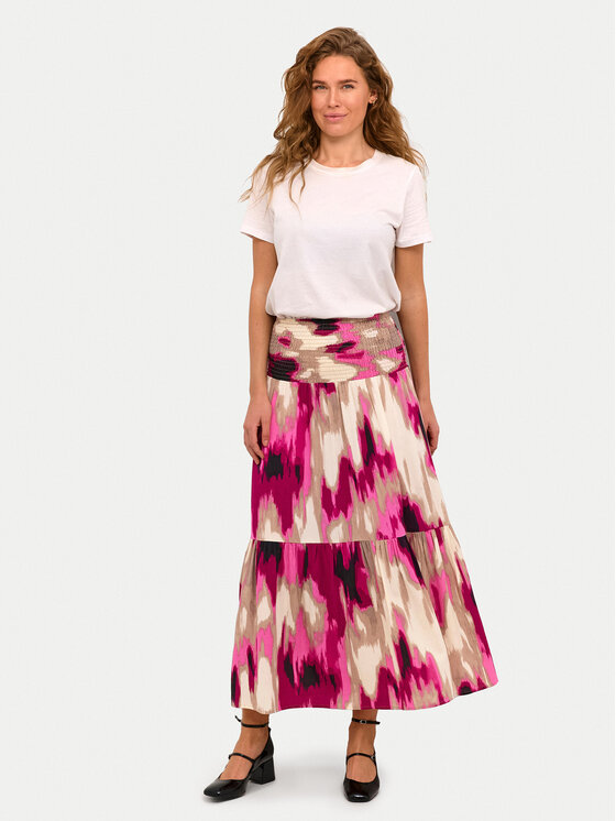 Kaffe Kaffe Спідниця-максі 10508816 Рожевий Regular Fit