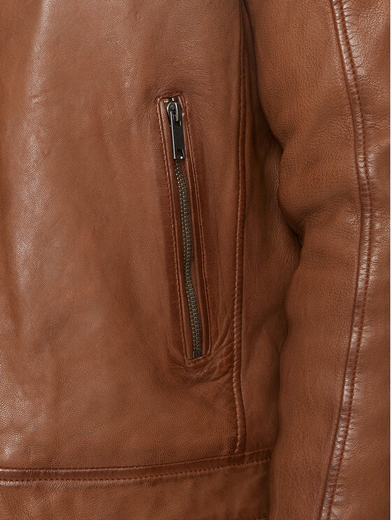 Serge Pariente Serge Pariente Lederjacke Maciej Braun Regular Fit