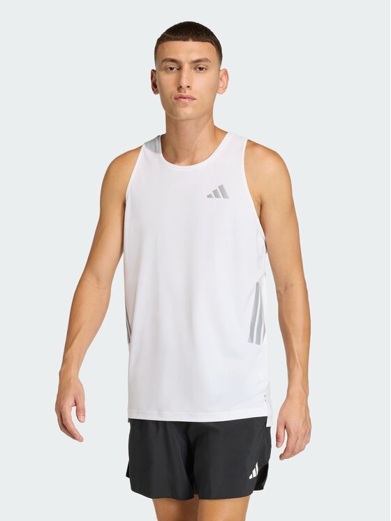 adidas adidas Tank top 158739 Biały Regular Fit