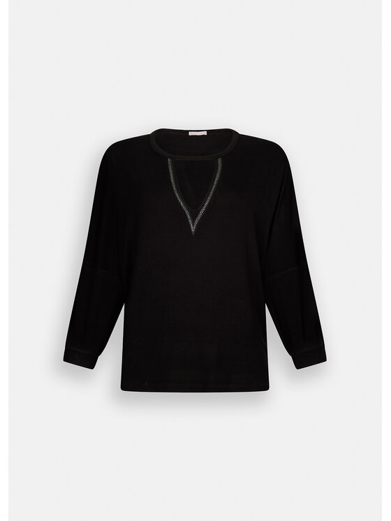 Liu Jo Liu Jo T-shirt TF5185JS36022222 Nero Regular Fit