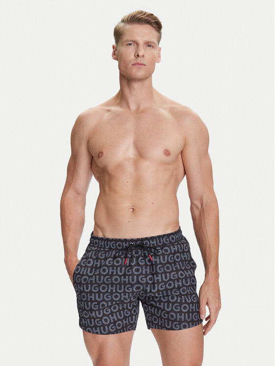 HUGO HUGO Pantaloni scurți pentru înot Tortuga 50535412 Negru Regular Fit