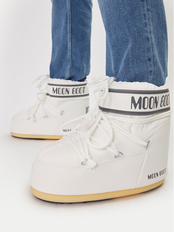 Moon Boot Moon Boot Апрески Mb Icon Low Nylon 80D1409340 Бял