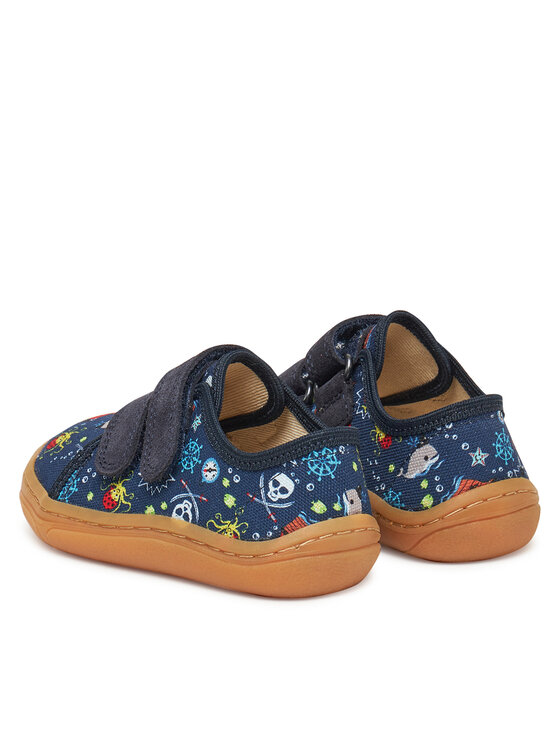 Froddo Froddo Пантофи Barefoot Canvas G1700379-29 M Тъмносин