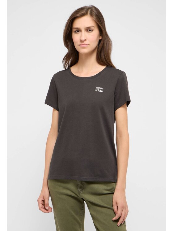 Mustang Mustang T-shirt Alma Nero Regular Fit