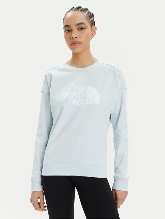 The North Face Mikina Drew Peak Crew NF0A3S4G Modrá Regular Fit