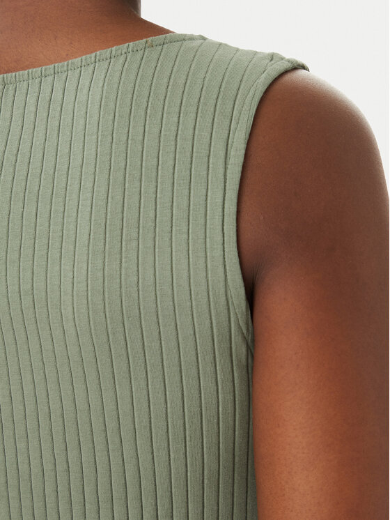 Vero Moda Vero Moda Haljina za svaki dan Ruby 10343004 Kaki Slim Fit