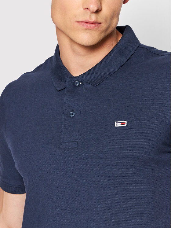Tommy Jeans Tommy Jeans Polo Solid Stretch DM0DM12219 Blu scuro Slim Fit