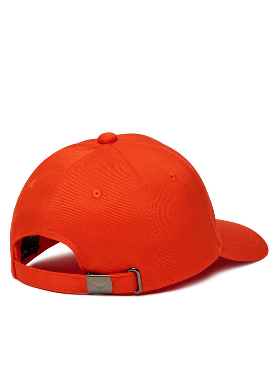 Emporio Armani Emporio Armani Czapka z daszkiem EX000004 AF12603 U5026 Pomarańczowy