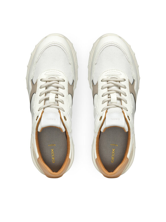 Geox Geox Sportcipők D55LPA 0BC11 C1RH6 Fehér