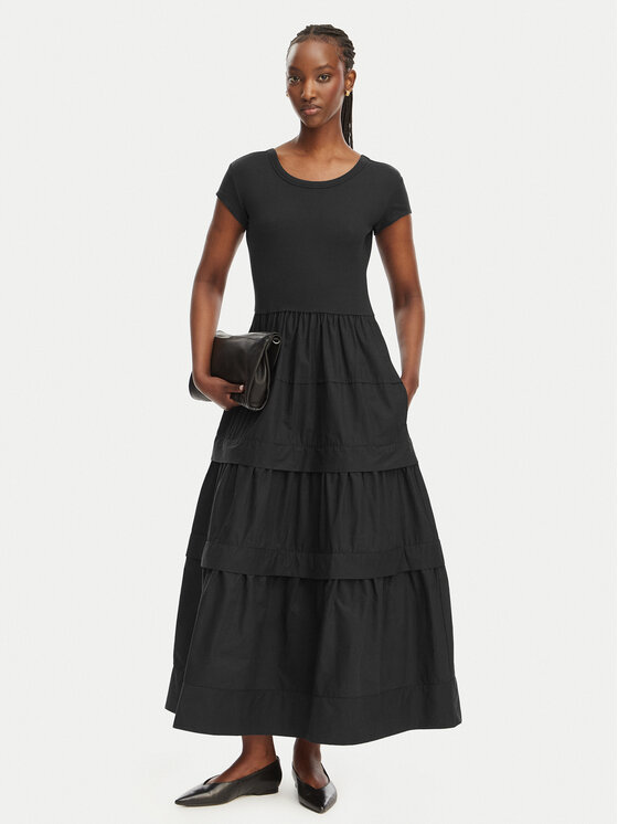 BOSS BOSS Vestito da giorno C_Enight 50556386 Nero Regular Fit