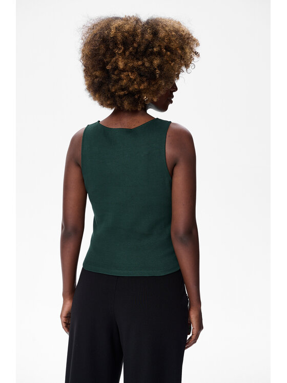 blue shadow blue shadow Top Texo Zielony Regular Fit