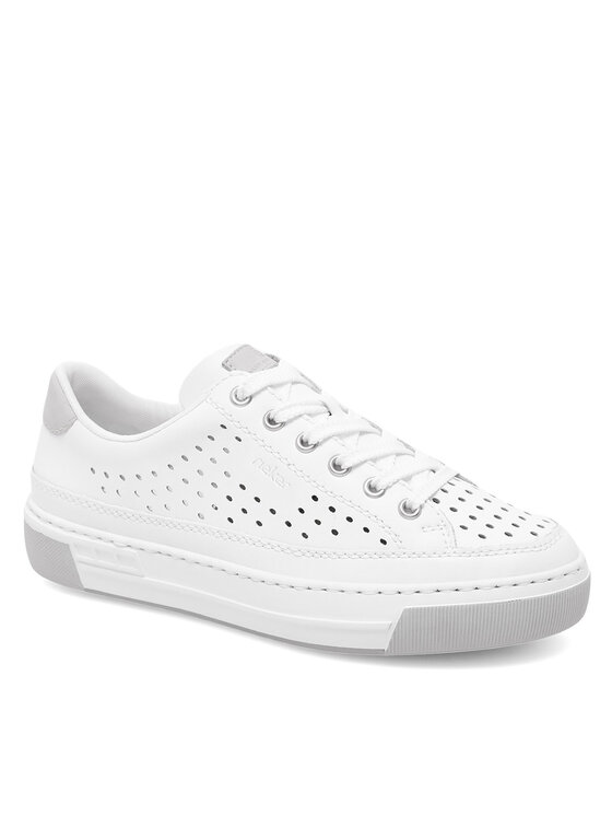 Rieker Rieker Sneakers L8849-80 Alb