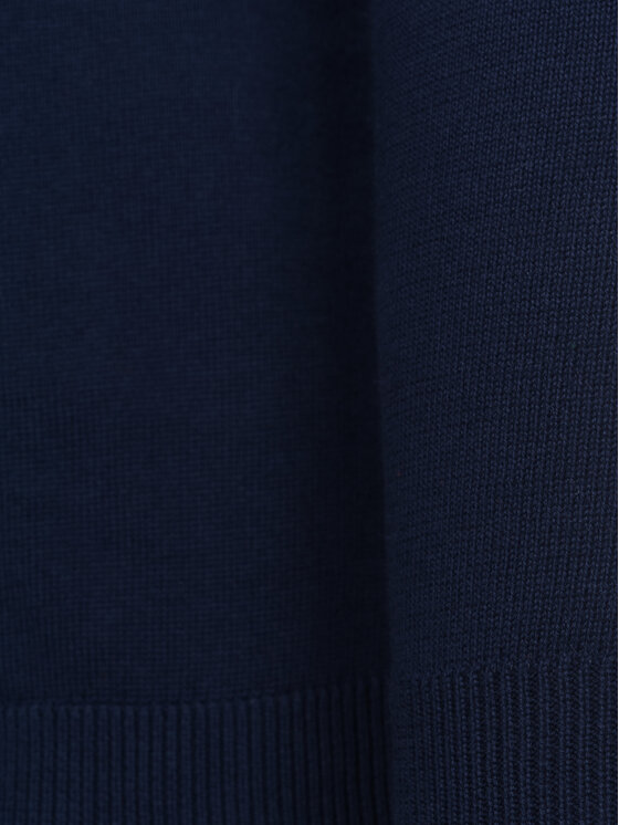 Evenemen Evenemen Sweter V-NECK GINGER Granatowy Slim Fit