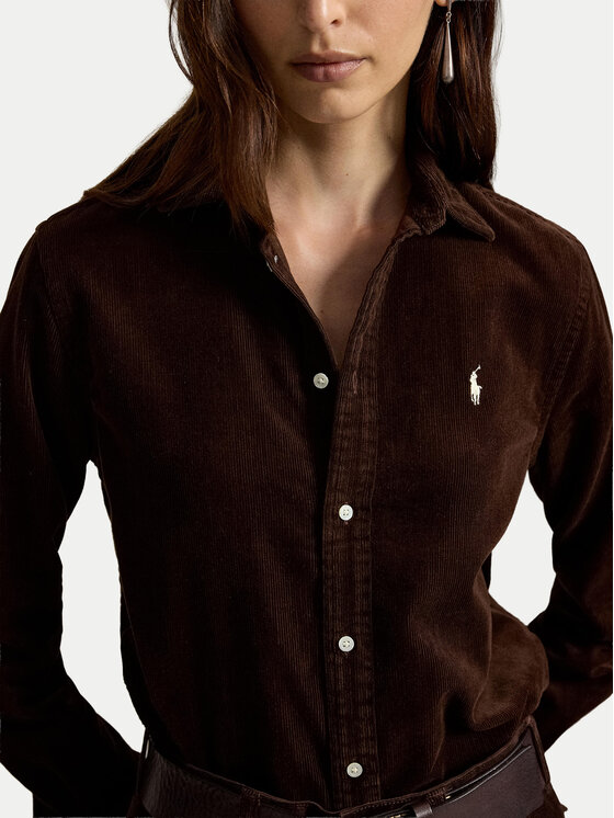 Polo Ralph Lauren Polo Ralph Lauren Camicia 211A93203009 Marrone scuro Regular Fit