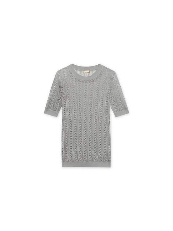 Trussardi Trussardi Sweter M7966001216N003 Szary Regular Fit