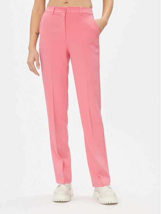 United Colors Of Benetton Pantaloni di tessuto 49HHDF04E Rosa Regular Fit, taglia : 44