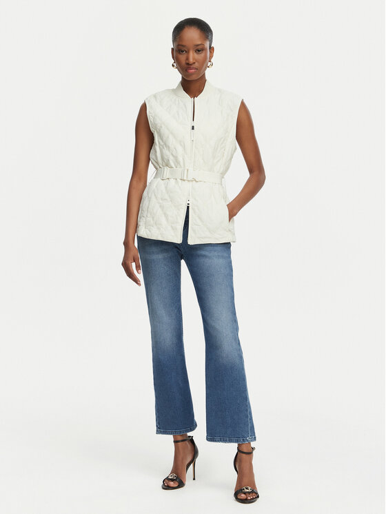 Guess Guess Smanicato W6GL01 W1400 Bianco Regular Fit