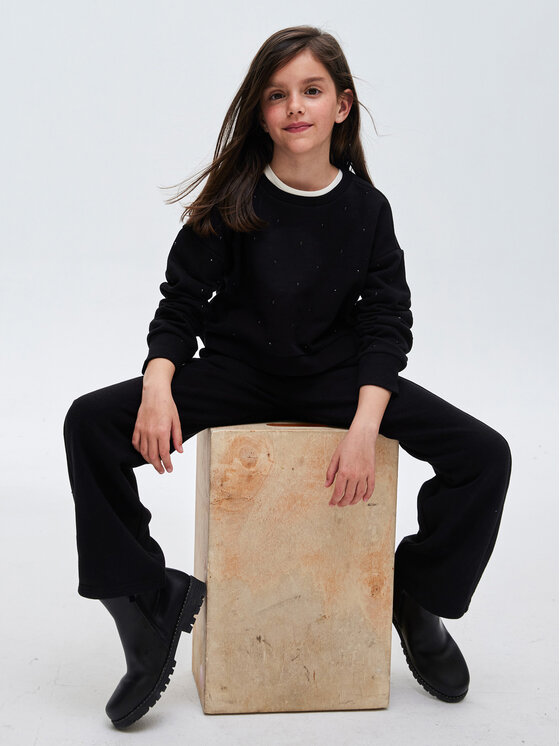 Mayoral Mayoral Felpa 7.402 Nero Regular Fit