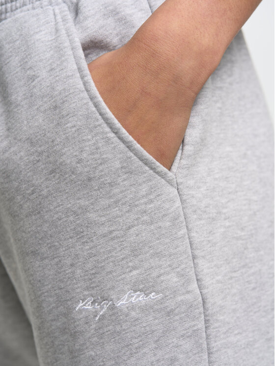 BIG STAR BIG STAR Spodnie dresowe foxie_901 Szary Jogger Fit