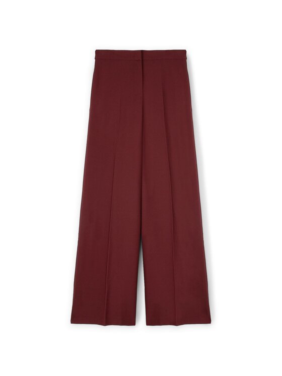 Motivi Motivi Spodnie materiałowe P202Q003758N036 Bordowy Over Fit