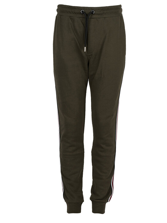 Les Hommes Les Hommes Παντελόνι υφασμάτινο UHJ101-750U | Jogging Pants Χακί Slim Fit