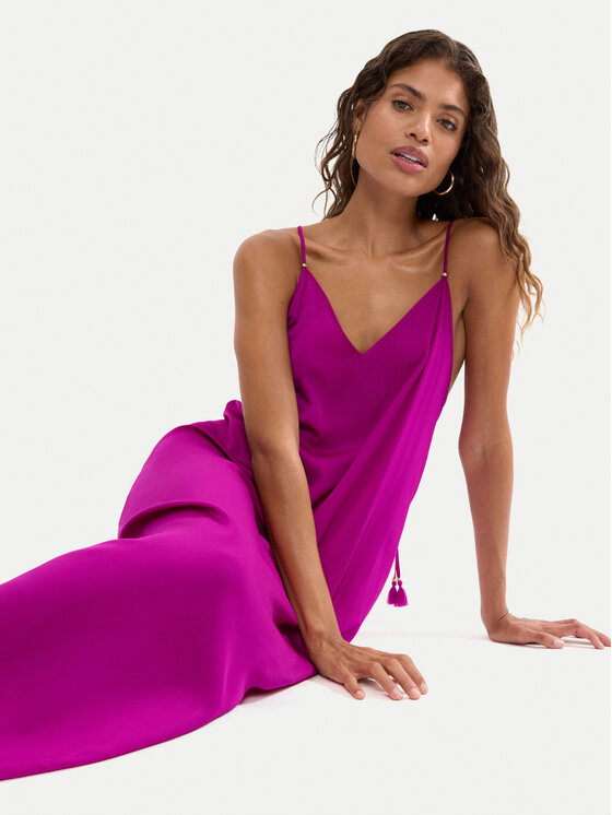 Triumph Triumph Nyári ruha Summer Satin 10227240 Rózsaszín Relaxed Fit