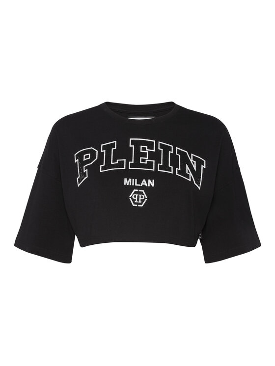 PHILIPP PLEIN PHILIPP PLEIN T-Shirt 20287 Czarny Regular Fit