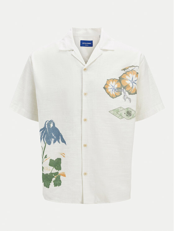 Jack&Jones Jack&Jones Särk Luke 12271108 Valge Relaxed Fit